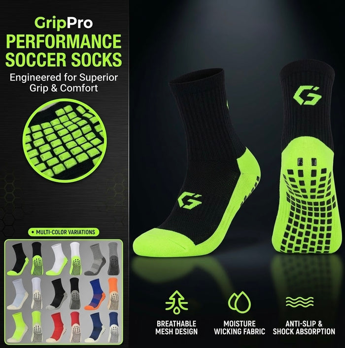 GripPro Anti-Slip Grip Socks
